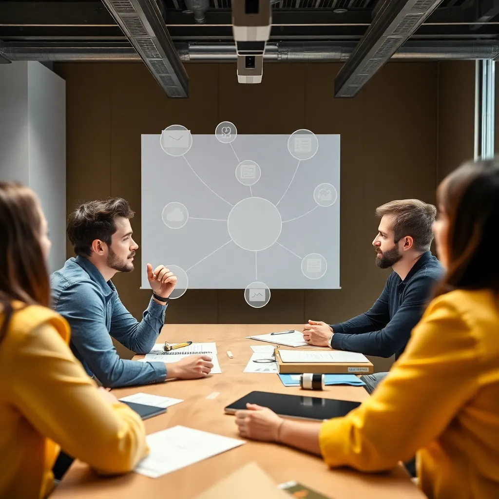 Team bezig met strategische oefeningen tijdens een workshop in Brussel
