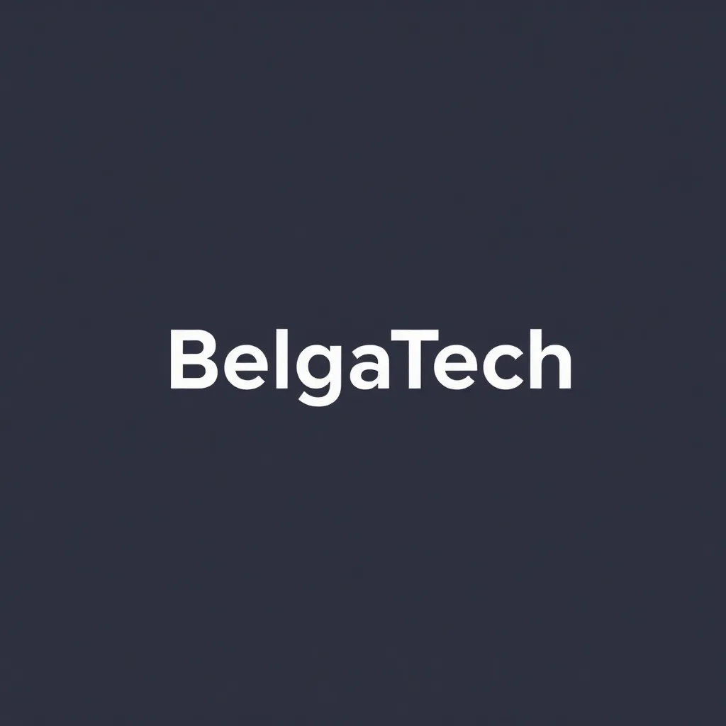 Logo van BelgaTech, een innovatief Belgisch technologiebedrijf